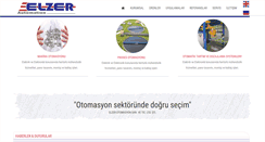 Desktop Screenshot of elzerotomasyon.com